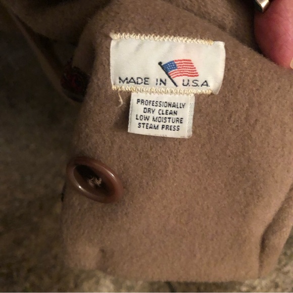 Vintage 1960 Wool Camel Coat - Picture 8 of 15